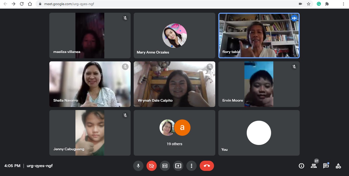 Virtual tutoring group