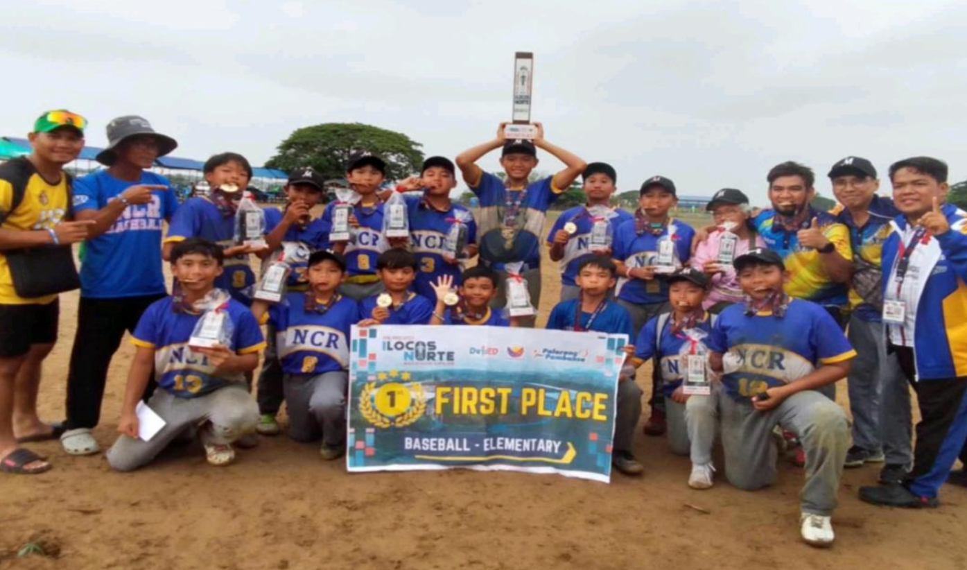 NCR Baseball Team First Place