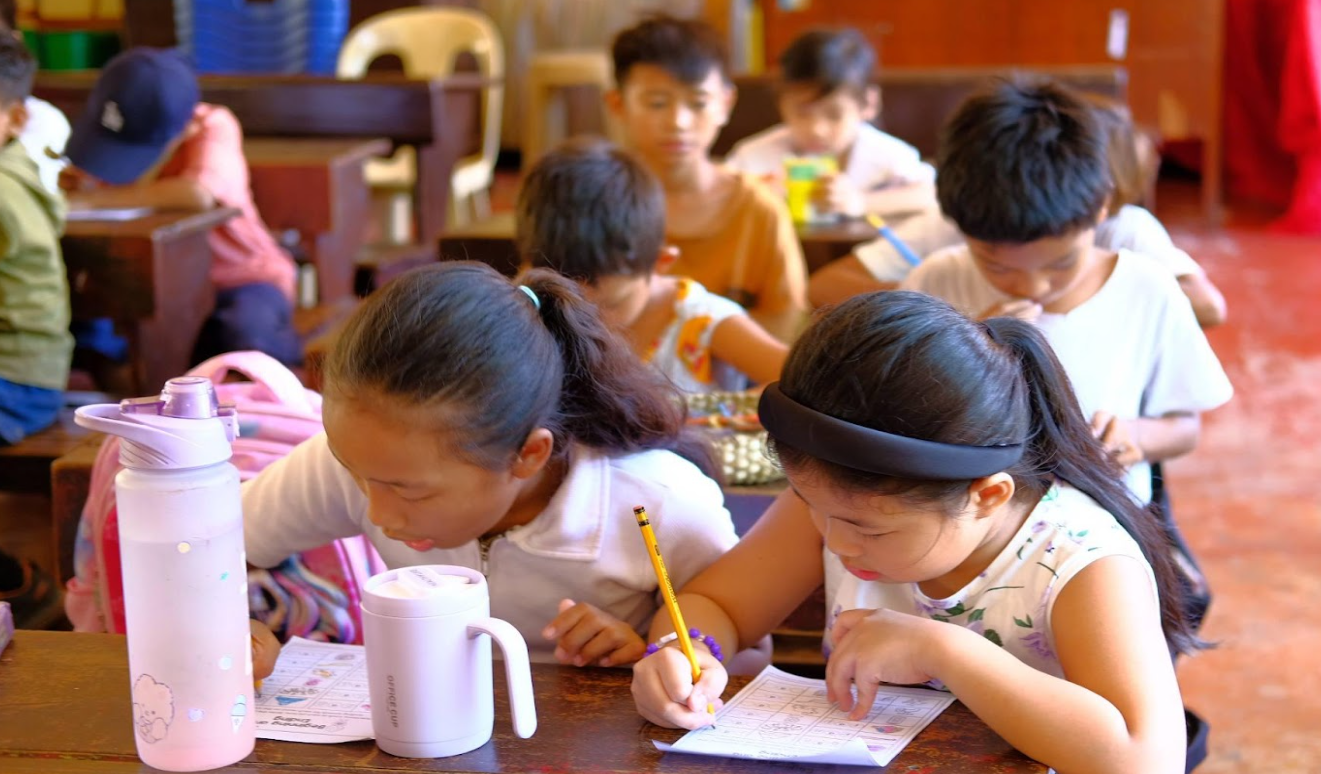 Students Working in Classroom